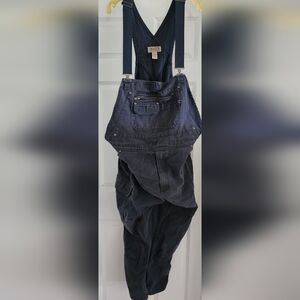 Duluth Dark Blue Denim Overalls